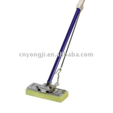 metal holder cellulose squeegee mop with Two sections Alu Handle